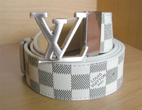 white louis vuitton belt men|louis vuitton belt real price.